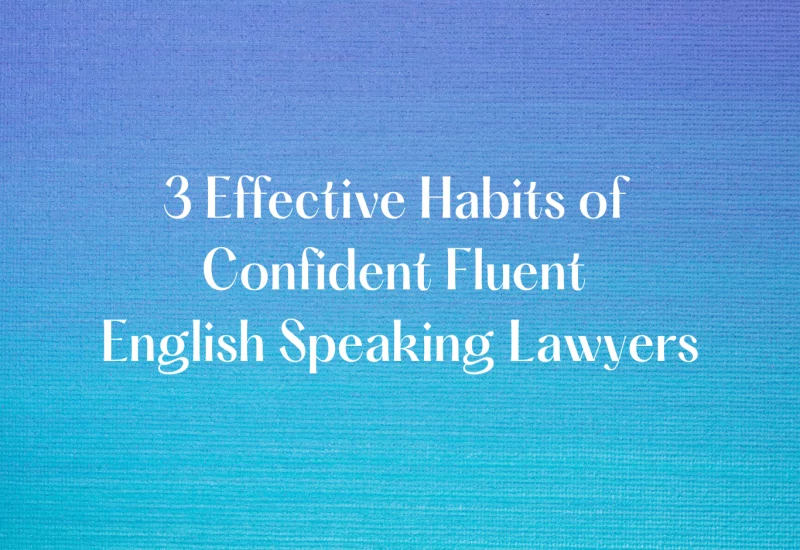 fluent english speaking lawyers